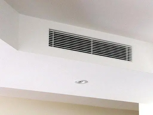 Climatisation gainable installé en hauteur
